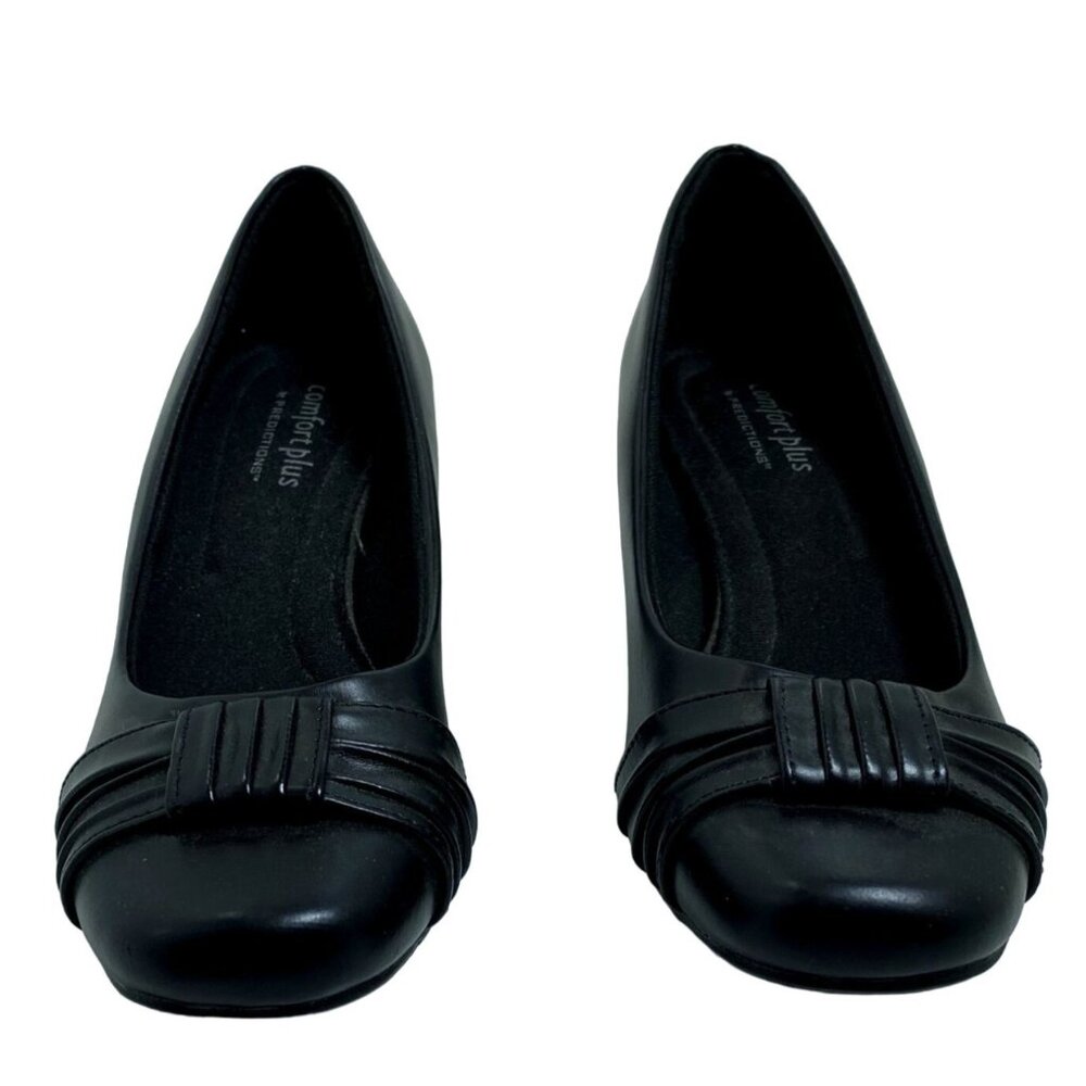 Comfort Plus By Predictions Black Shoes Size 6